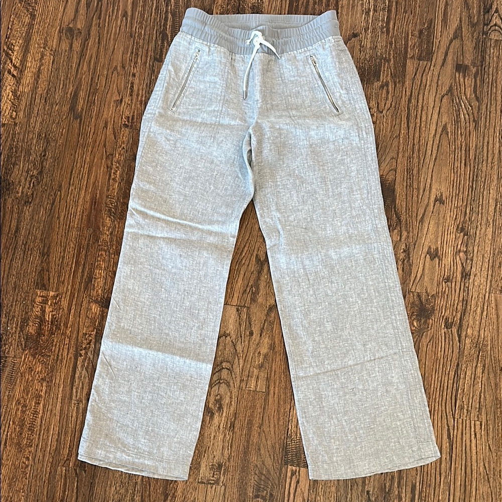 Athleta Linen Wide Leg Pants Sz. 2